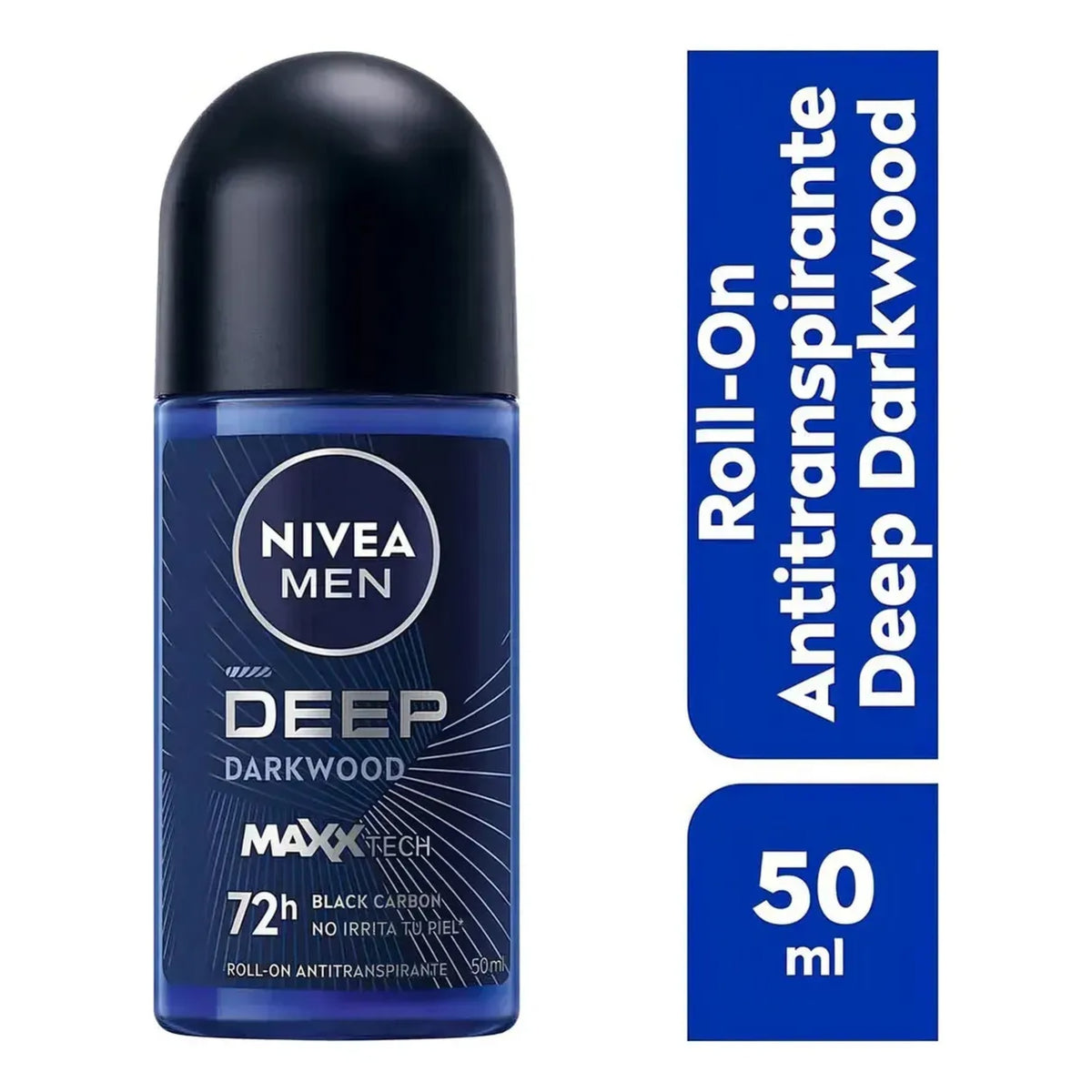 Nivea MEN Desodorante DEEP Darkwood Roll On 50ml