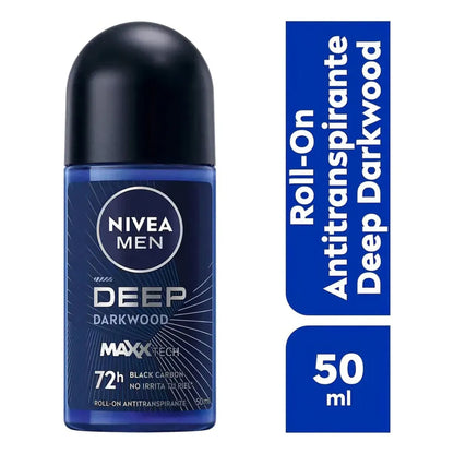Nivea MEN Desodorante DEEP Darkwood Roll On 50ml