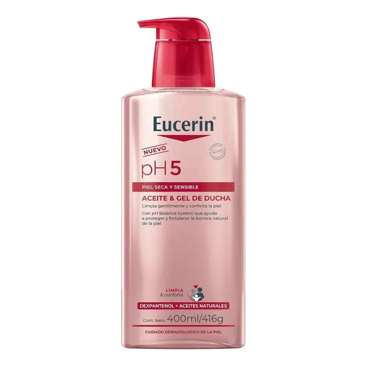 Eucerin Ph5 Gel Y Aceite De Baño 400ml