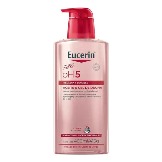 Eucerin Ph5 Gel Y Aceite De Baño 400ml