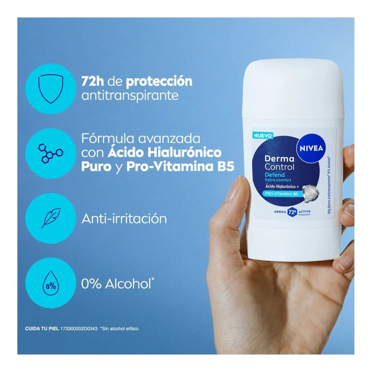 Deo Female Defend Vitamin B Stick 50gr