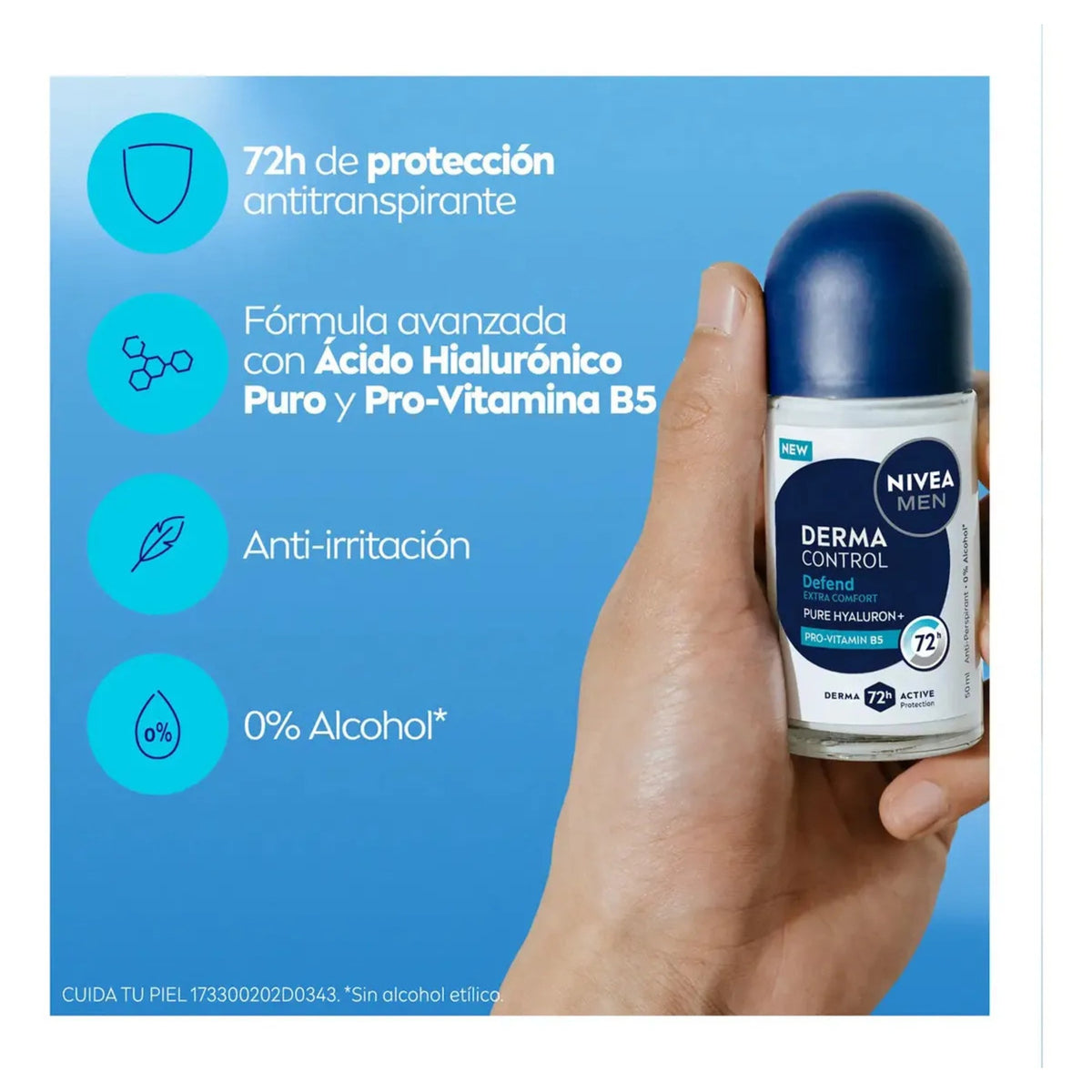 Deo Male Defend Vitamin B Roll On 50ml