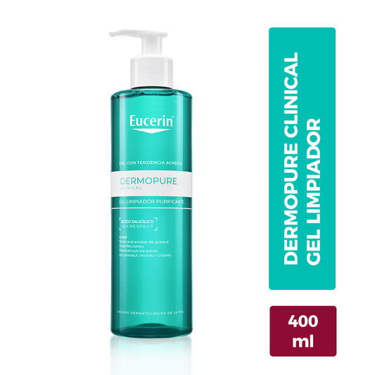 Eucerin Gel Limpiador Facial Dermopure 400Ml