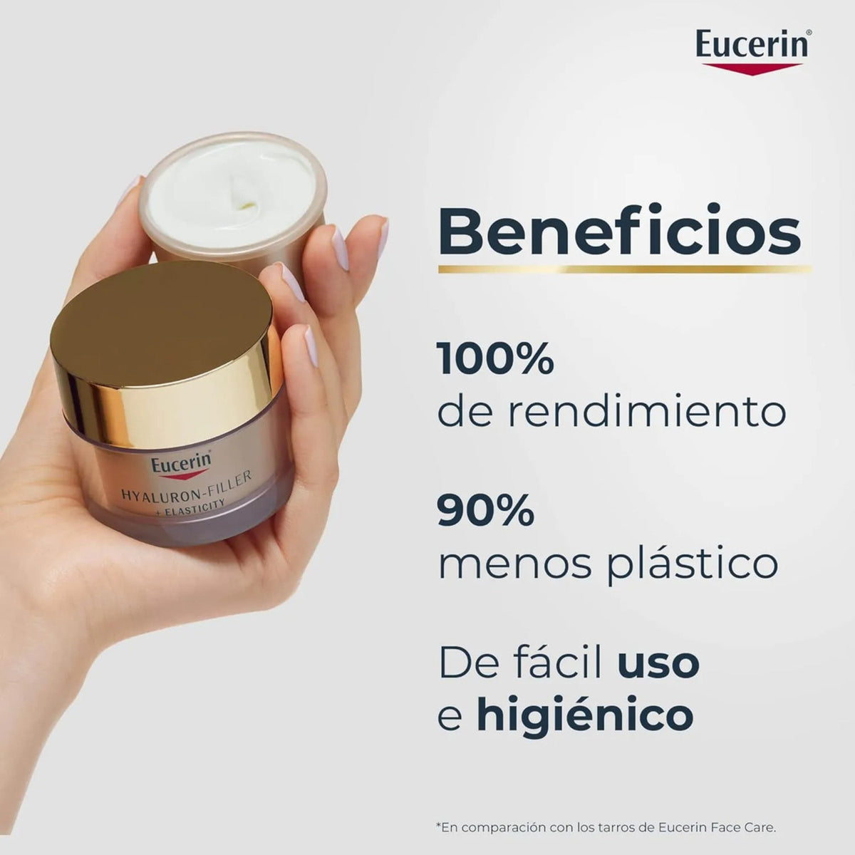 Eucerin Hyaluron-filler +elasticity Crema Facial Noche -50ml
