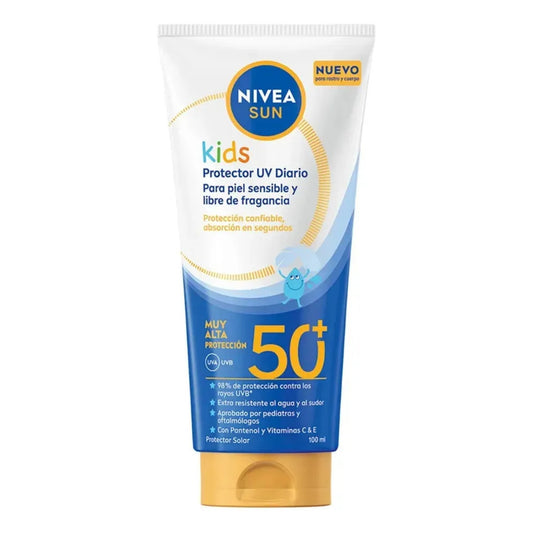Nivea Protector Solar Infantil Rostro Y Cuerpo Fps 50+100ml