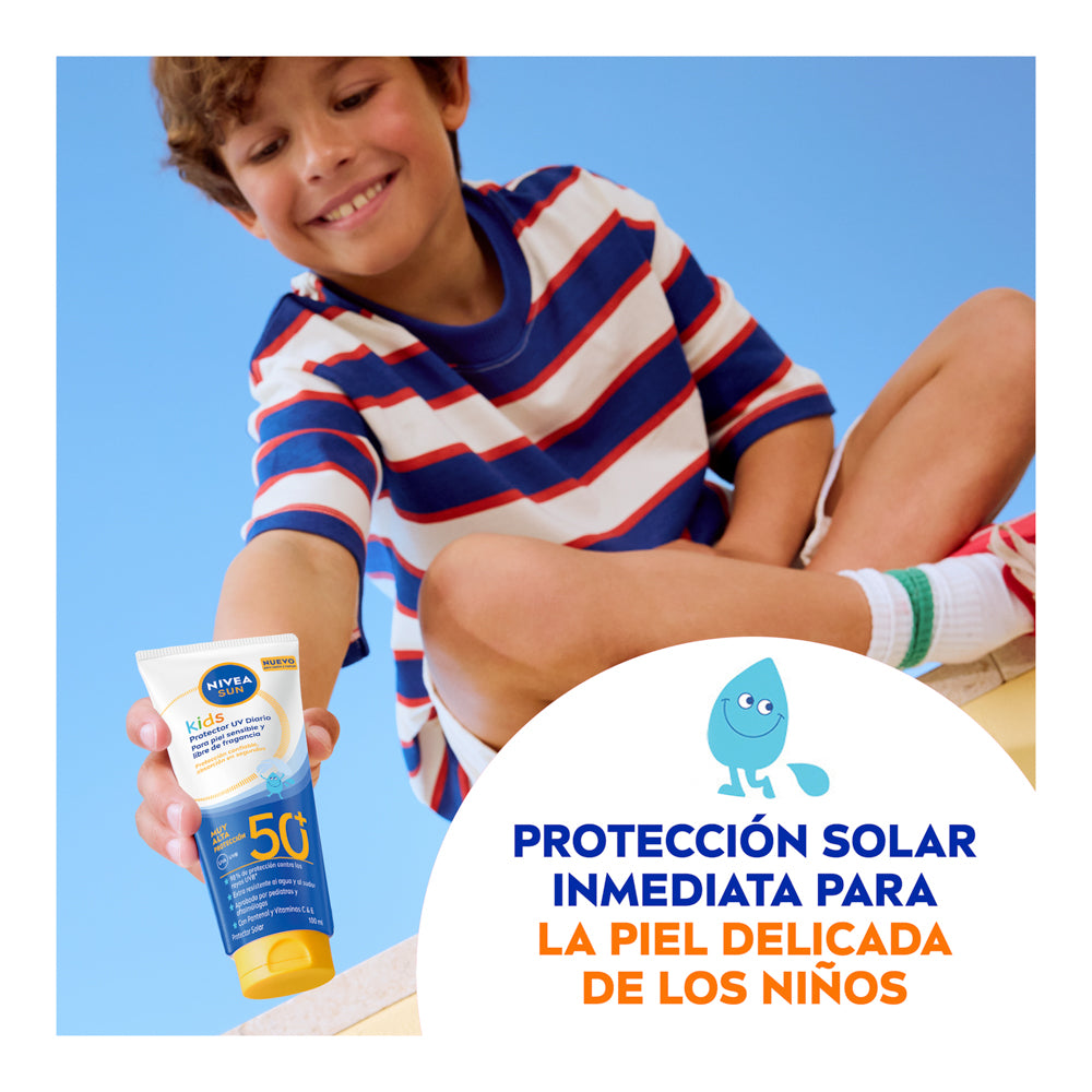 Nivea protector solar infantil para rostro y cuerpo FPS 50+ 100ml