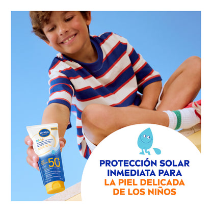Nivea protector solar infantil para rostro y cuerpo FPS 50+ 100ml