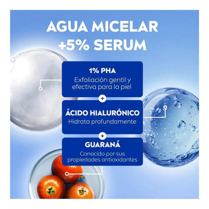 Nivea Luminous 630 Skin Glow Agua Micelar 400ml