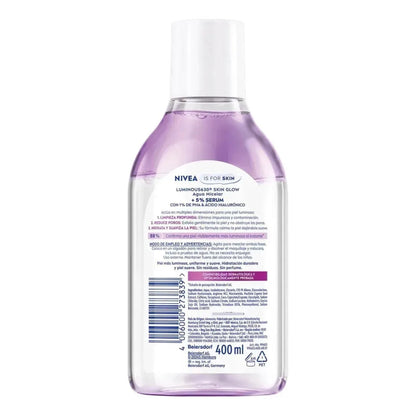 Nivea Luminous 630 Skin Glow Agua Micelar 400ml