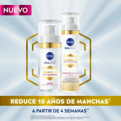 Set De Nivea Fps 50 + Serum Antimanchas Luminous