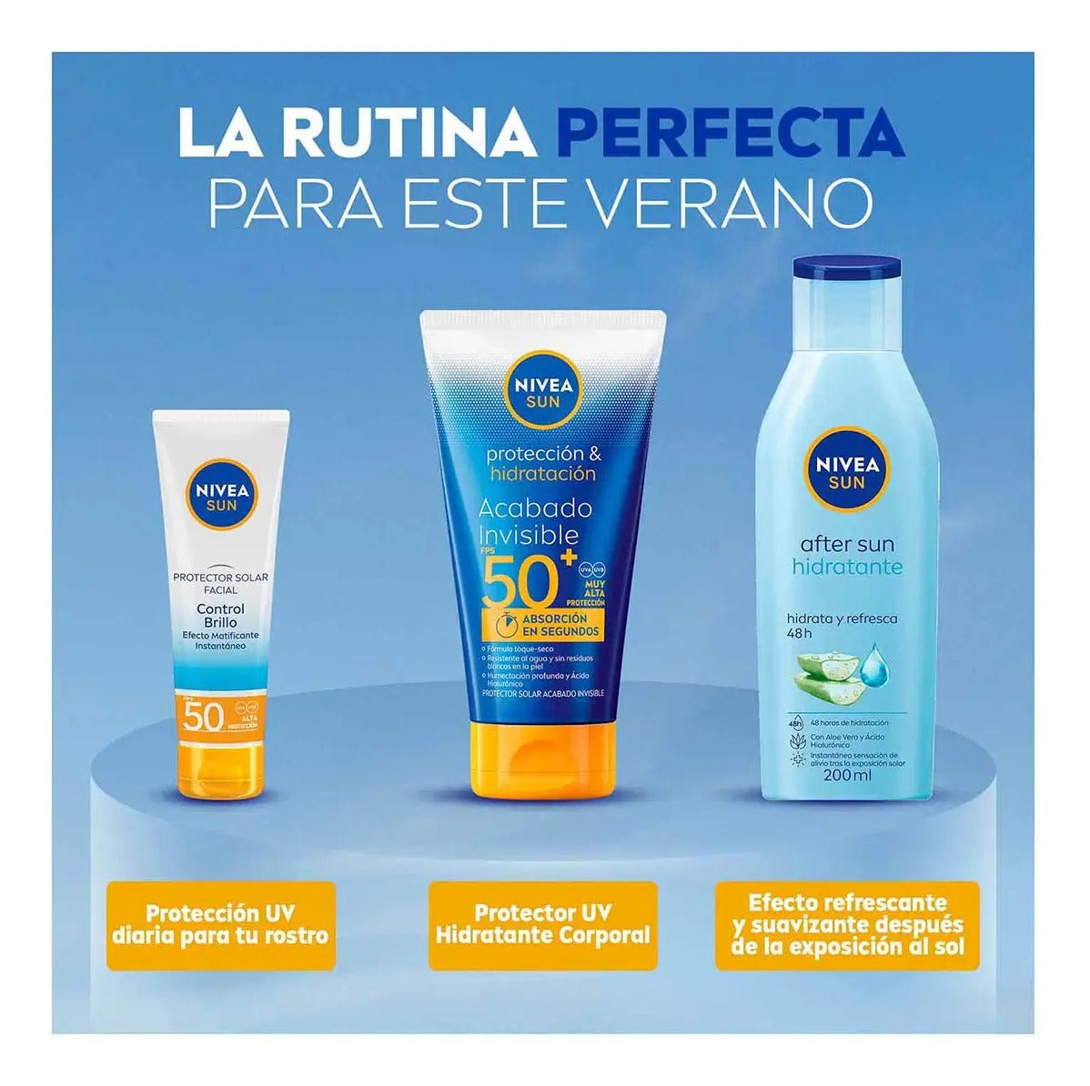 Nivea Protector Solar Corporal Acabado Invisible 150ml