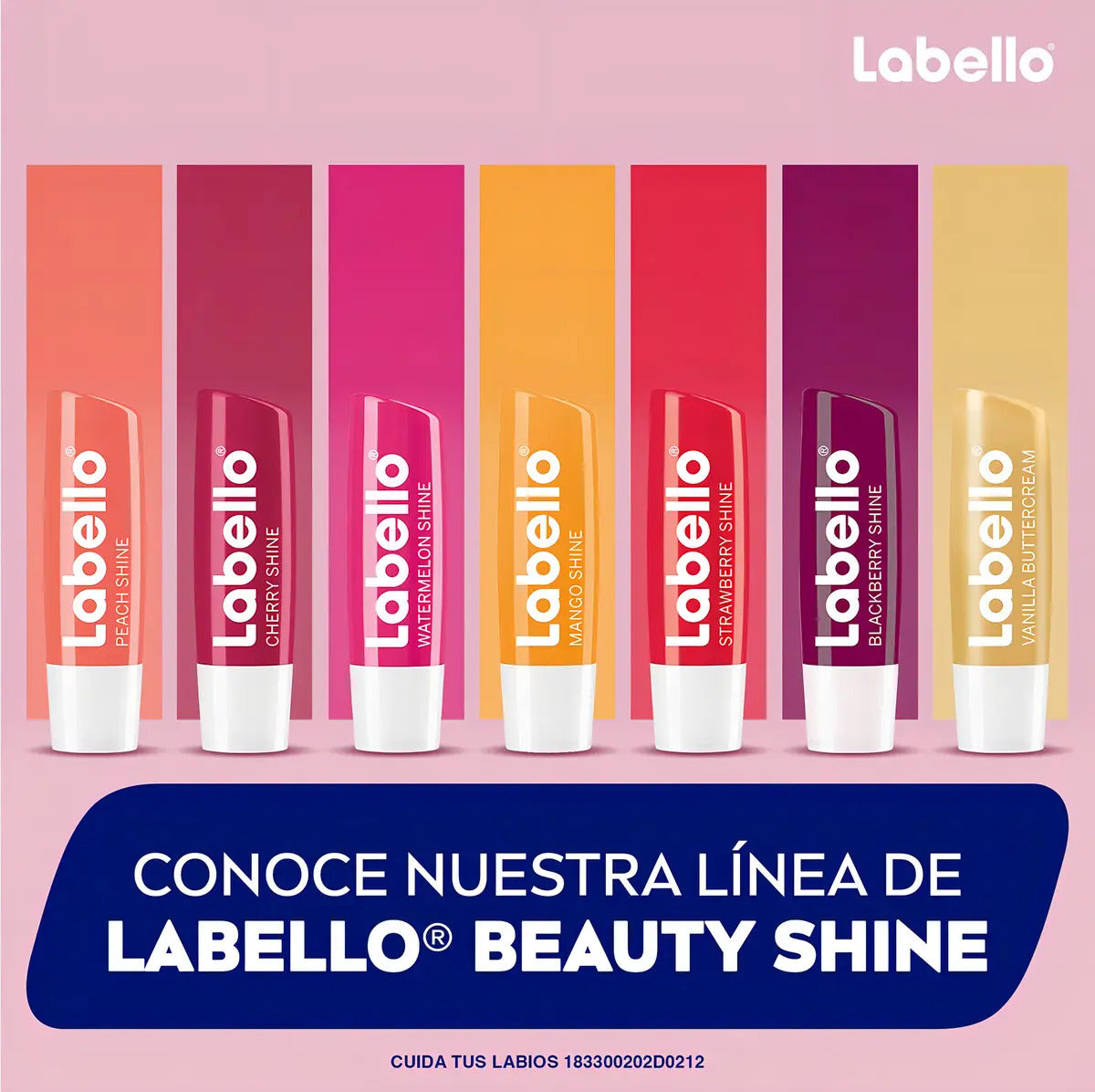 Labello Bálsamo Labial Fresa Hidratante 4.8 g