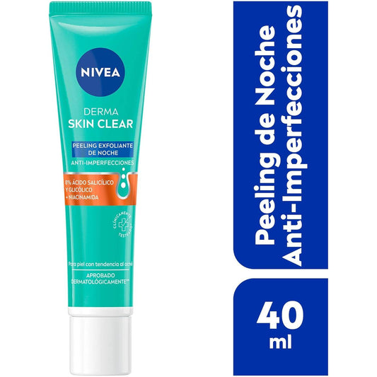 NIVEA Derma Skin Clear Peeling Nocturno 40 ml