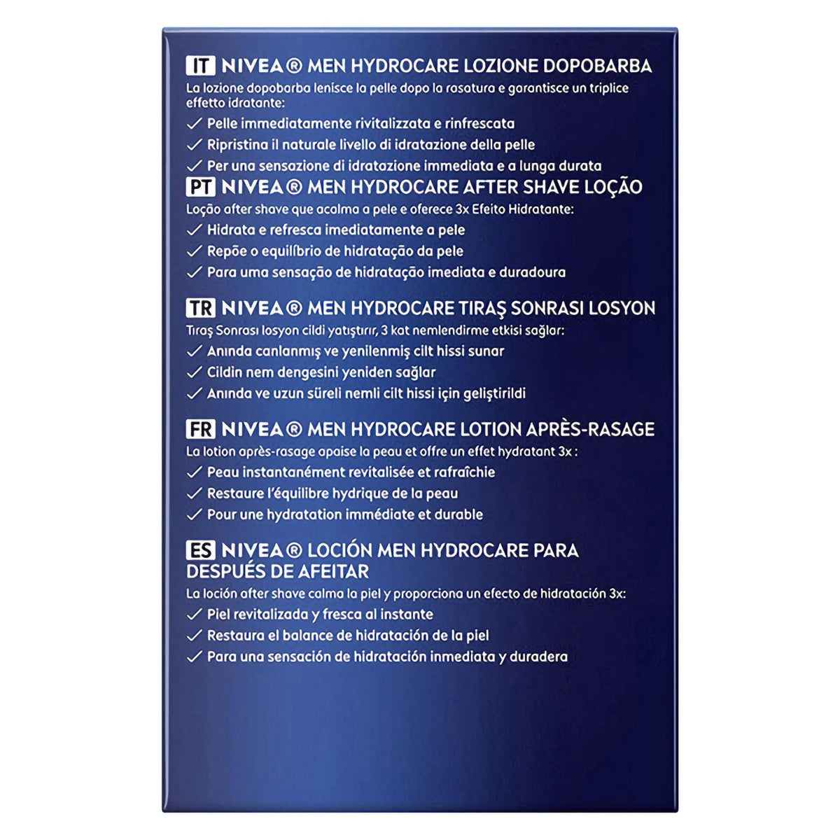 Nivea men hydrocare after shave lotion 100ml