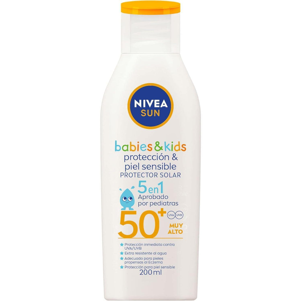NIVEA SUN Kids Piel Sensible Loción FPS 50+ 200 ml