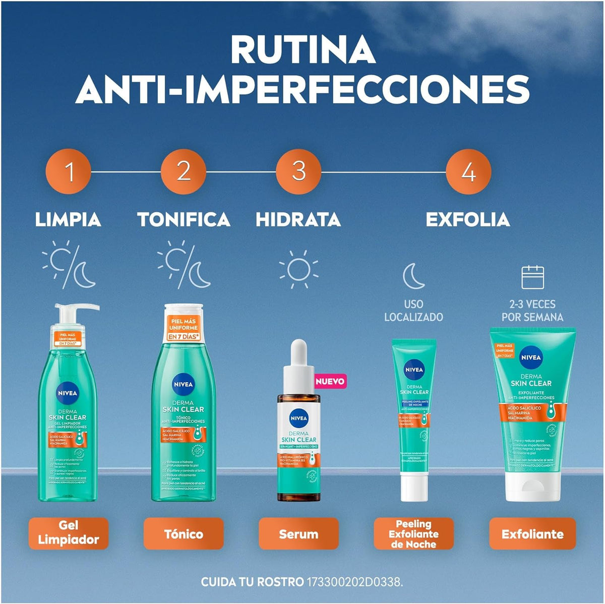 NIVEA Derma Skin Clear Serum Anti-Imperfecciones 30 ml