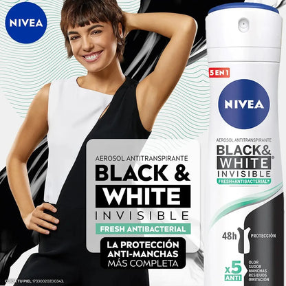 Nivea Black White Fresh Antitranspirante 150 ml