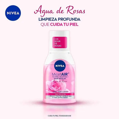 Nivea Agua Micelar De Rosas Limpieza Facial
