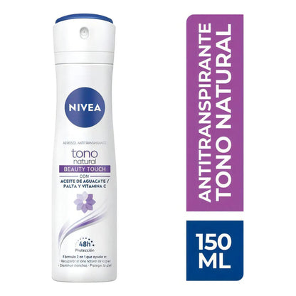 Nivea Beauty Touch Antitranspirante Aclarante 150 ml