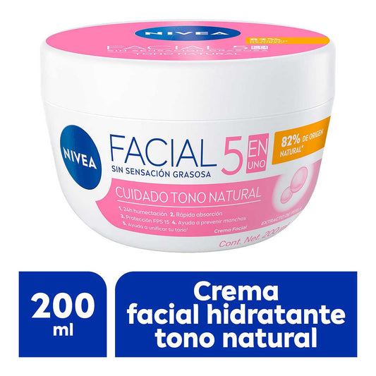 Nivea Cuidado Tono Natural 200ml