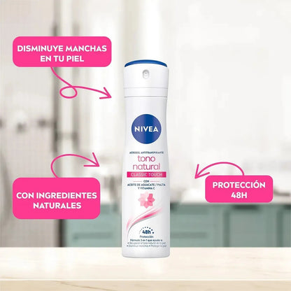 Nivea Desodorante Aclarado Natural Classic 150 ml
