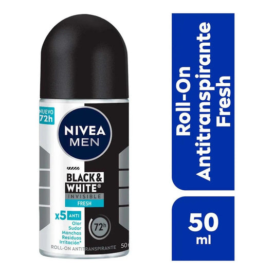 Nivea Black White Fresh Roll On Antimanchas
