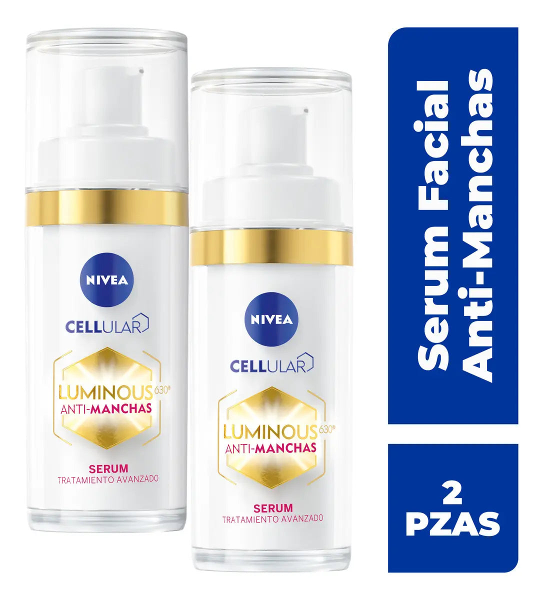 Pack 2 Nivea Luminous630 Sérum Facial Antimanchas