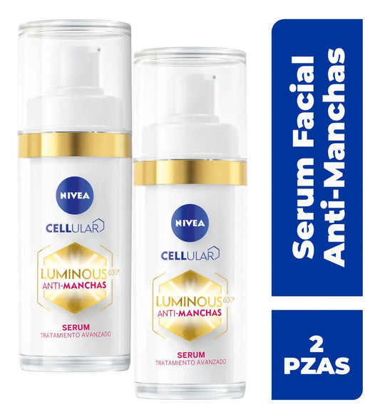 Pack 2 Nivea Luminous630 Sérum Facial Antimanchas