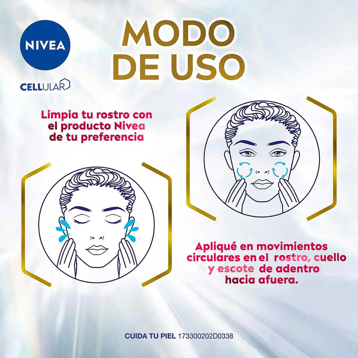 Pack X2 Antimanchas Crema De Noche Reparadora Nivea Luminous