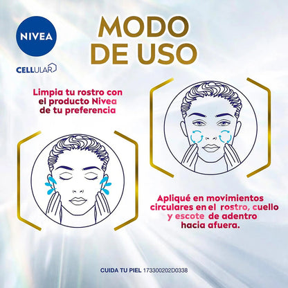 Pack X2 Antimanchas Crema De Noche Reparadora Nivea Luminous