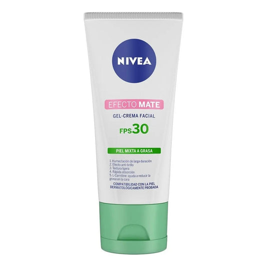 Nivea Crema Facial Mate FPS 30 Piel Grasa 50 ml