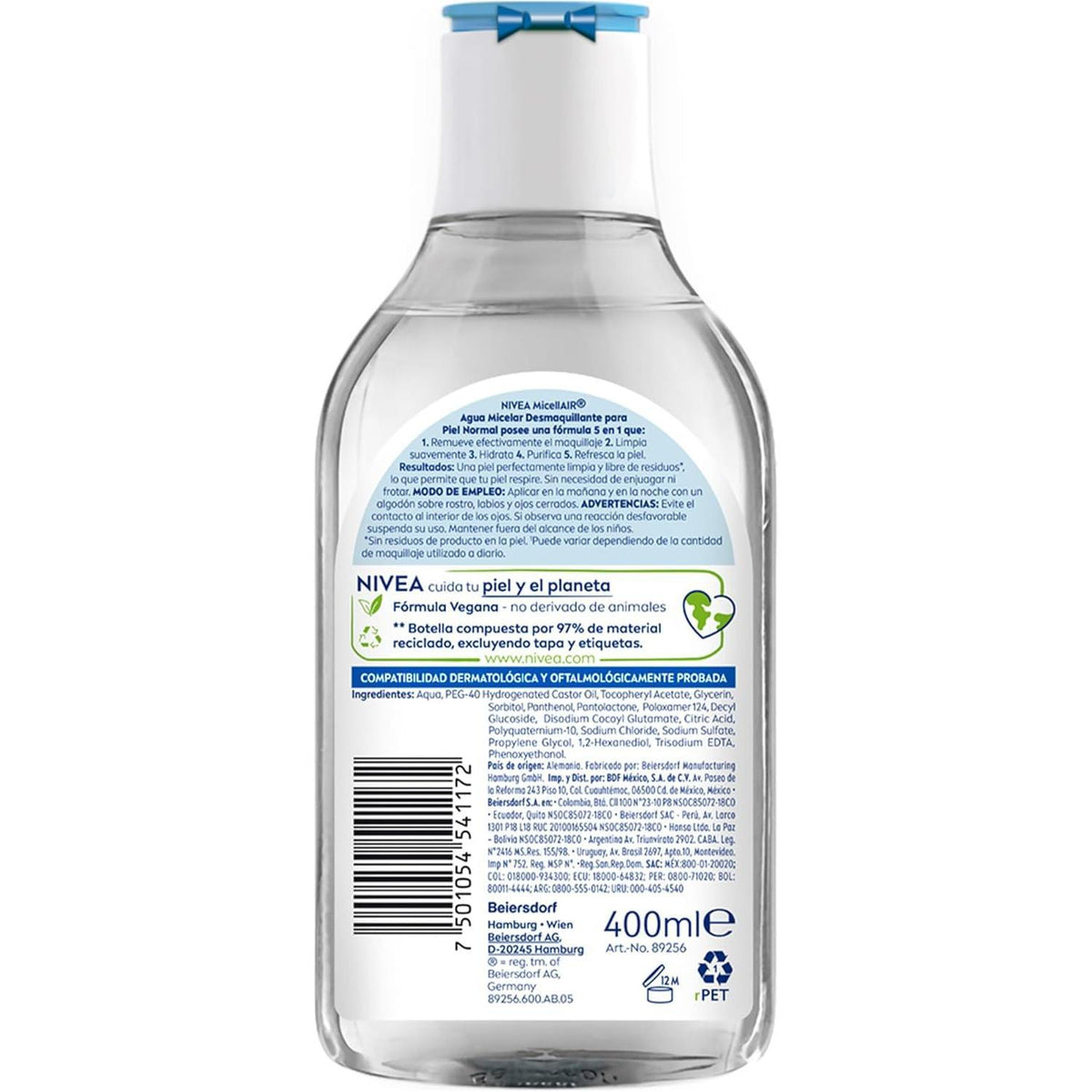 Agua Micelar Normal 400 ml