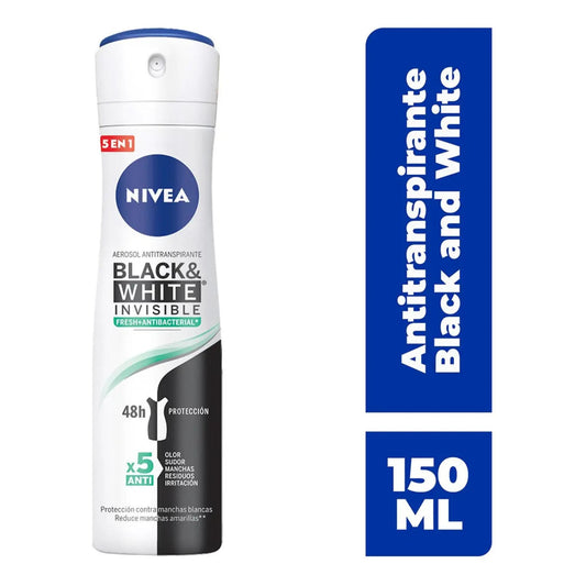 Nivea Black White Fresh Antitranspirante 150 ml