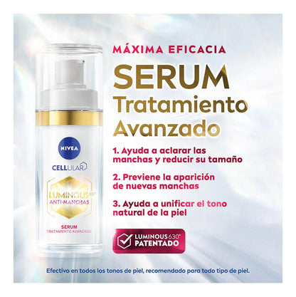 Kit Antimanchas Nivea Luminous 630 Rutina Completa