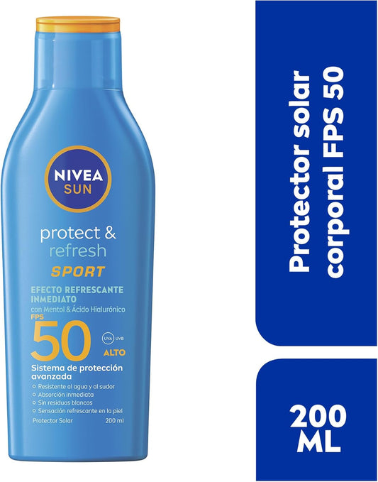 NIVEA SUN Sport Protect & Refresh FPS 50+ 200 ml