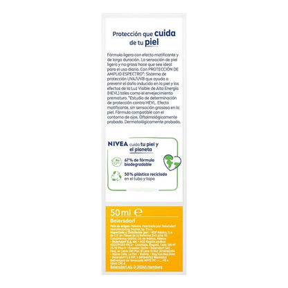 2 Pack Nivea Fluido Día Luminous + Nivea Sun Oil Control