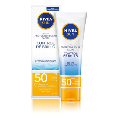 2 Pack Nivea Fluido Día Luminous + Nivea Sun Oil Control