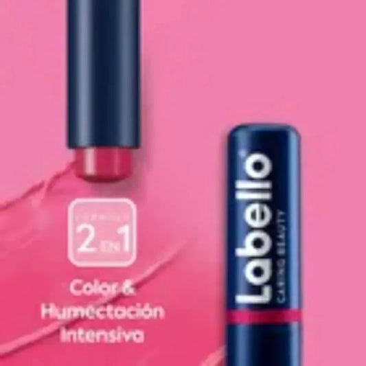 3 Pack Labello Caring Beauty Pink 4.8g