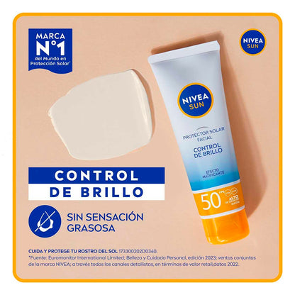 Nivea Sun Facial Control Brillo SPF50 50ML