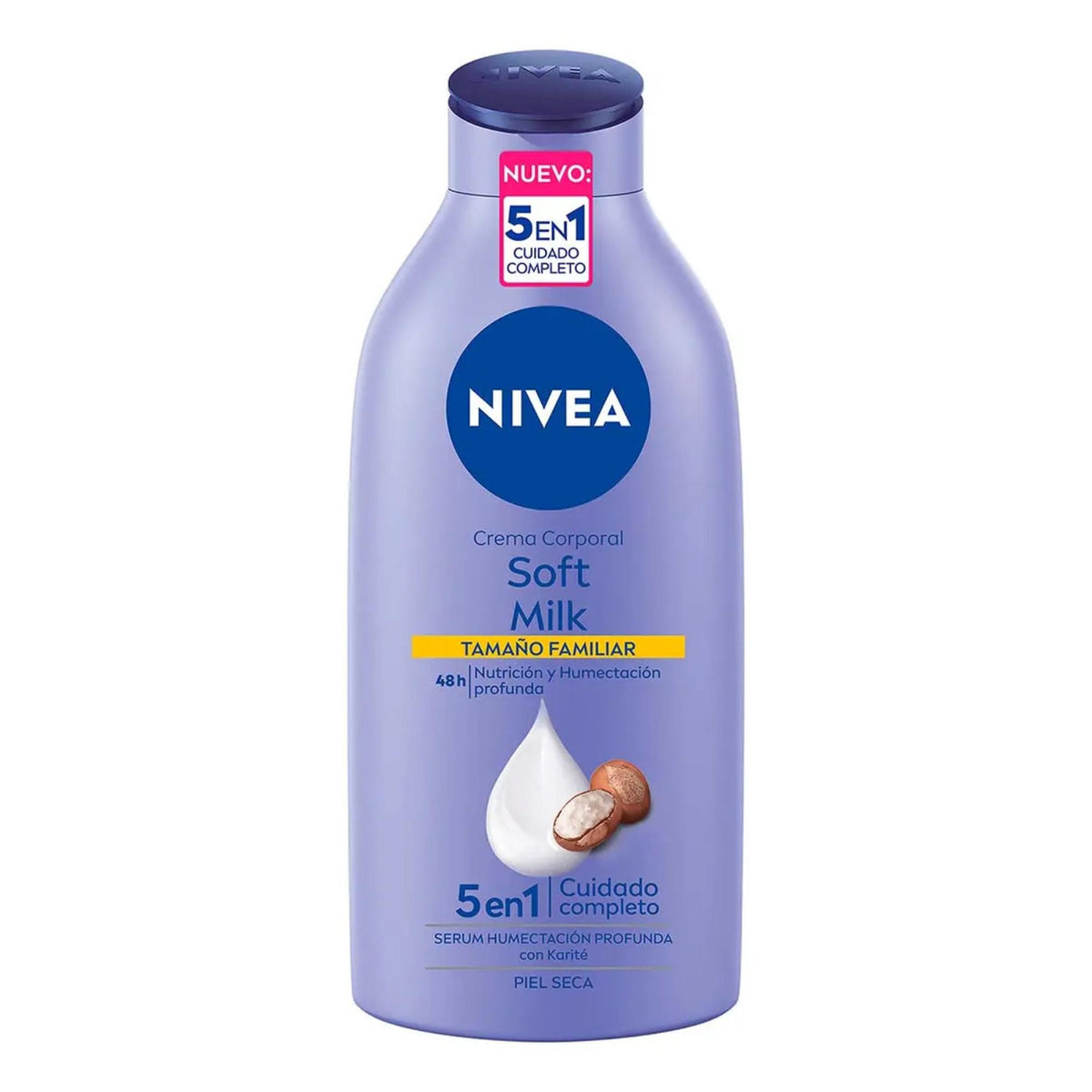 Nivea Crema Corporal Humectante Protect&m Soft Milk (650 Ml)