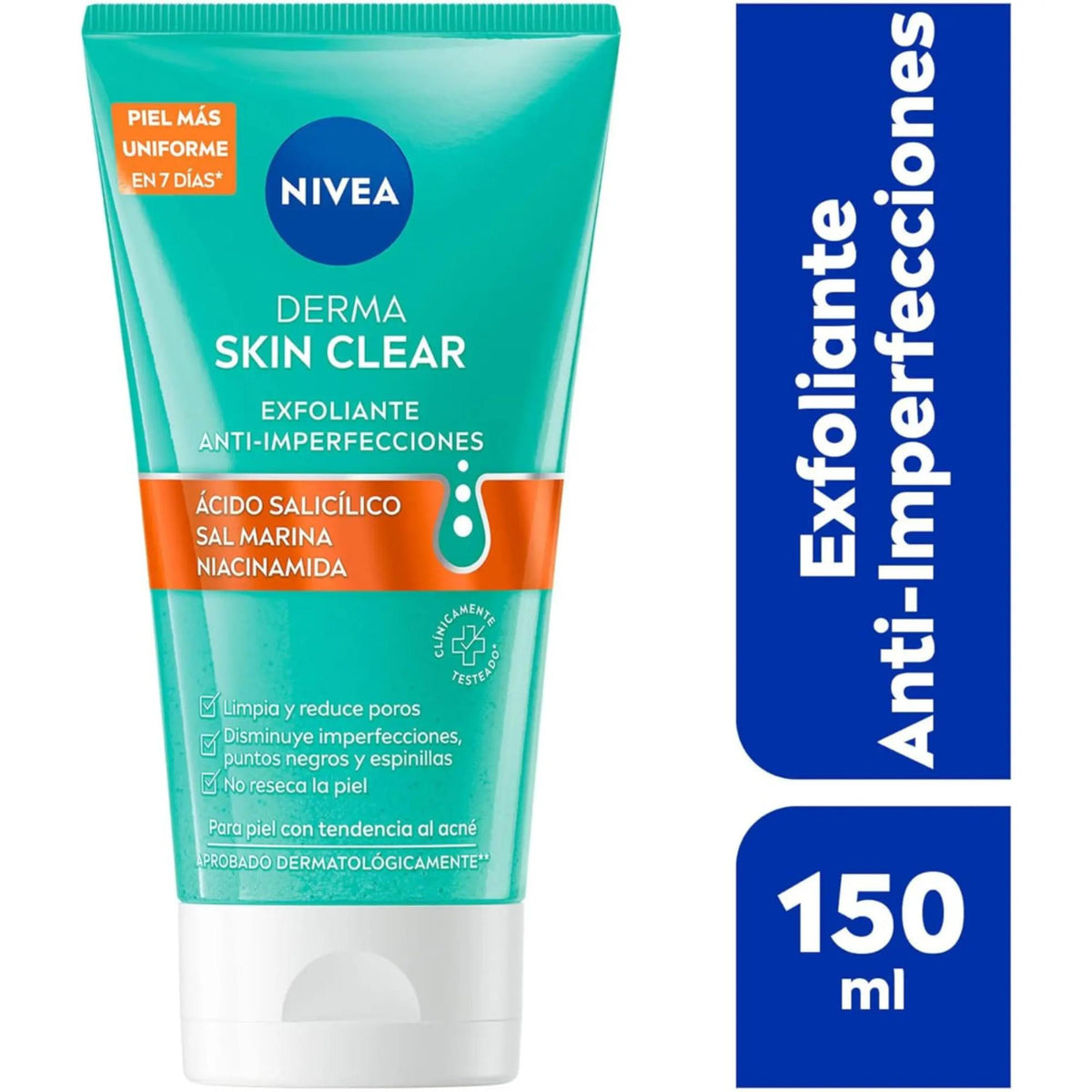 Nivea Derma Skin Clear Exfoliante Anti-imperfecciones 150ml