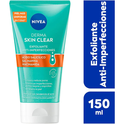 Nivea Derma Skin Clear Exfoliante Anti-imperfecciones 150ml
