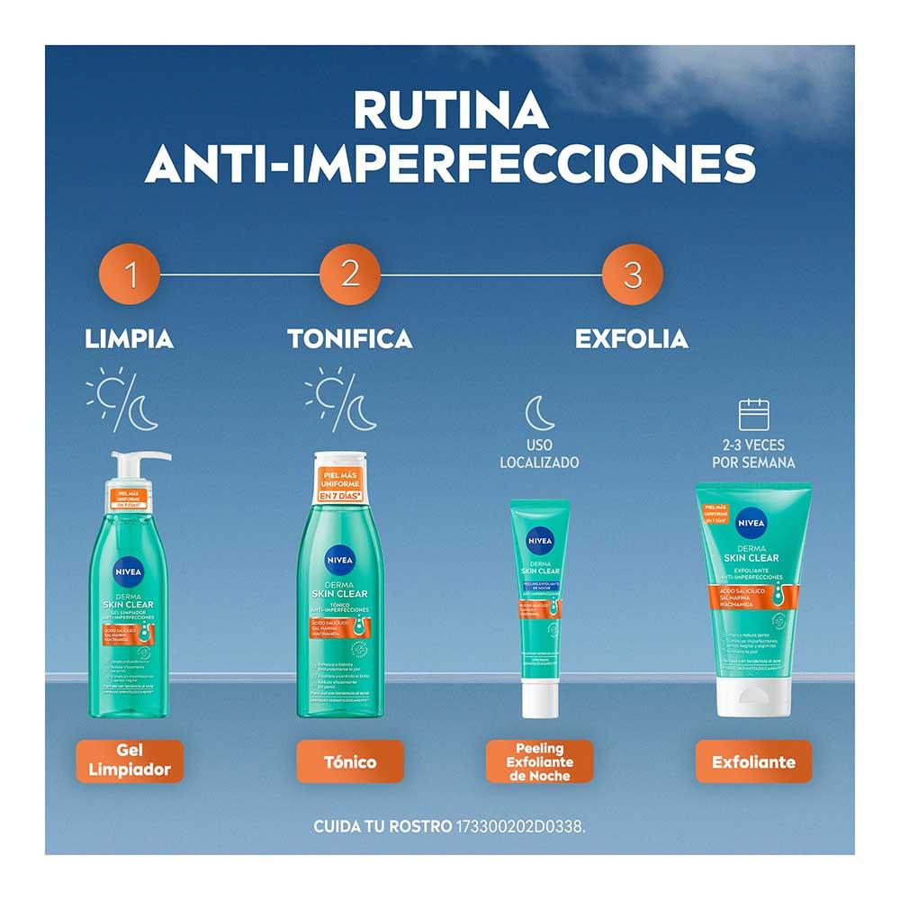 NIVEA Derma Skin Clear Gel Limpiador Facial 150 ml