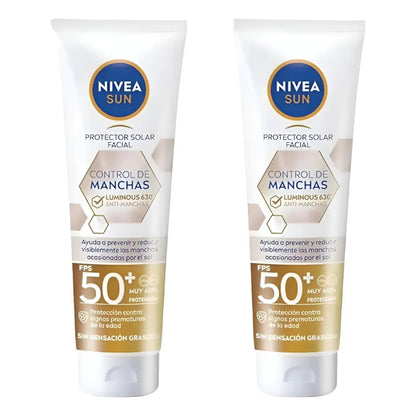 2pack - Protector Solar Anti Manchas Nivea Luminous630 Fps50