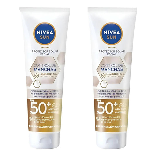 2pack - Protector Solar Anti Manchas Nivea Luminous630 Fps50