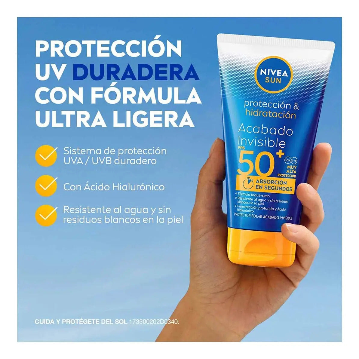 Nivea Protector Solar Corporal Acabado Invisible 150ml