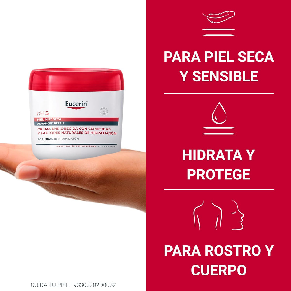 Eucerin pH5 Advanced Repair 450ml