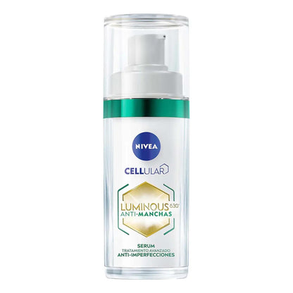 2 Pack Nivea Luminous Serum Anti Imperfecciones + Fluido Día