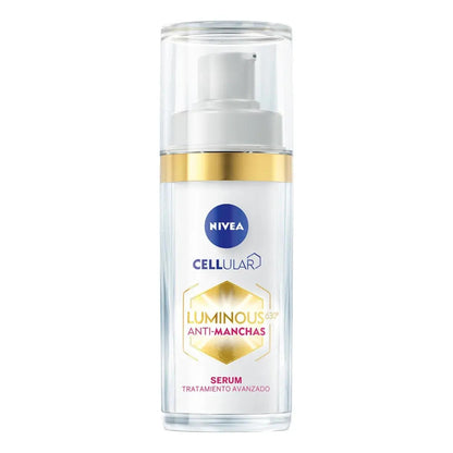 Set Nivea Luminous Fluido Sérum Y Crema Noche