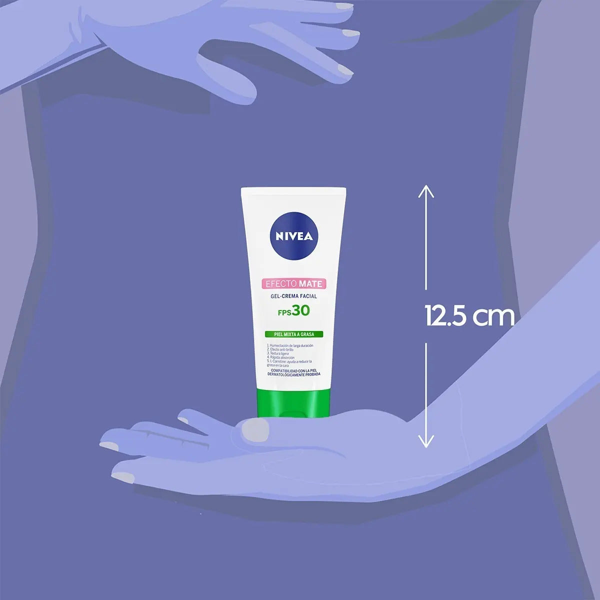 Nivea Crema Facial Mate FPS 30 Piel Grasa 50 ml